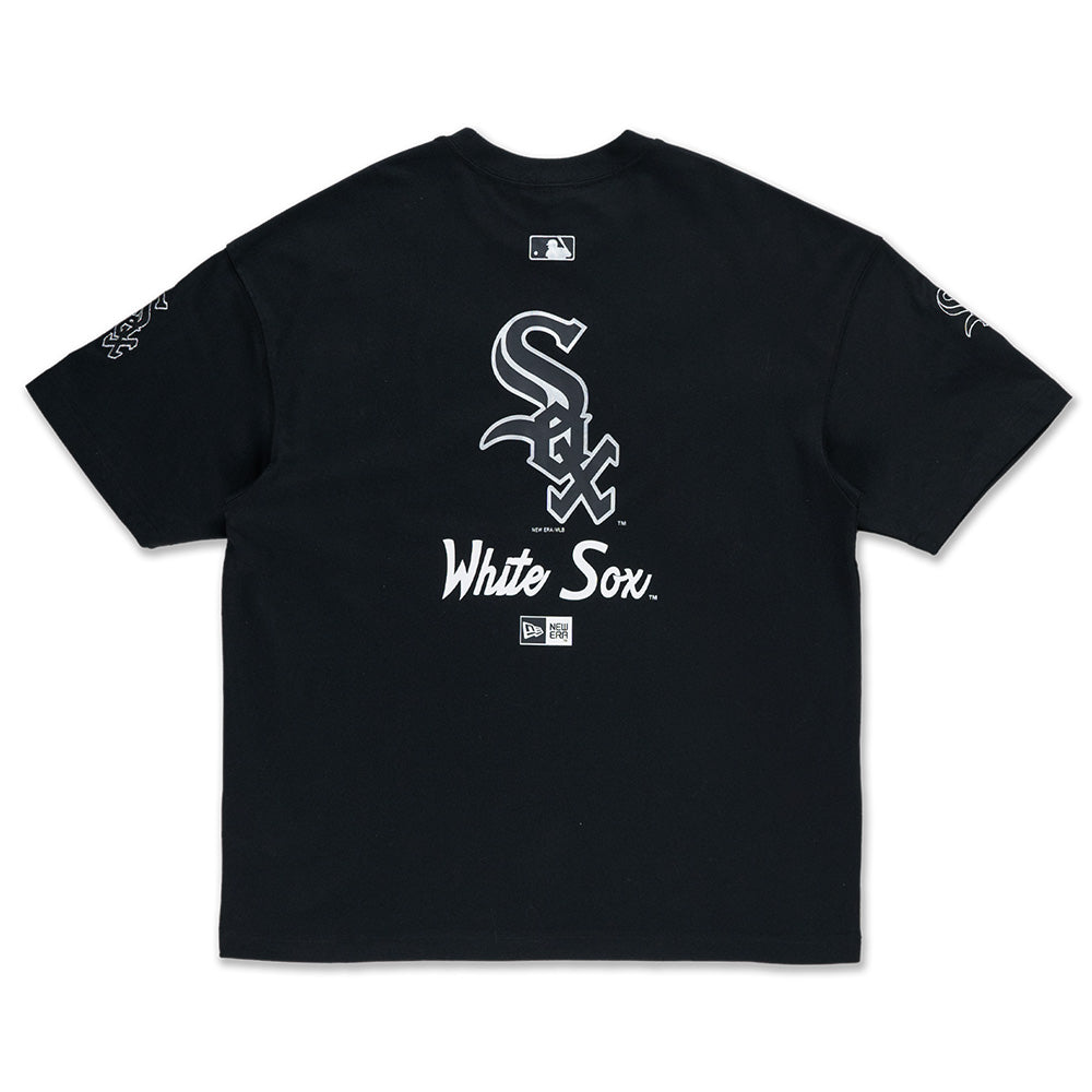 New Era Chicago White Sox Street Culture Black COOLERA Oversized Short Sleeve T-Shirt