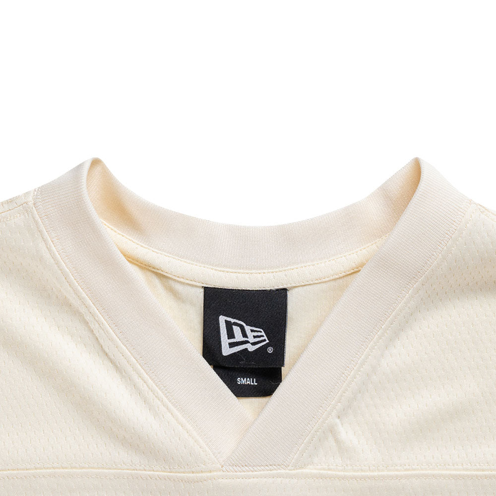 New Era Oakland Raiders Historic Chrome White Oversized Short Sleeve T-Shirt