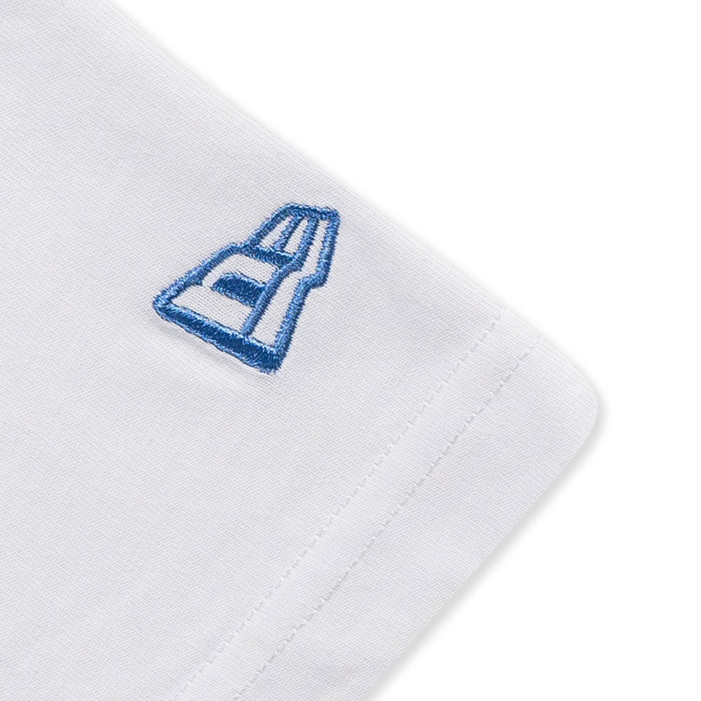 New Era Wordmark 90s Vibe White Oversized Short Sleeve T-Shirt