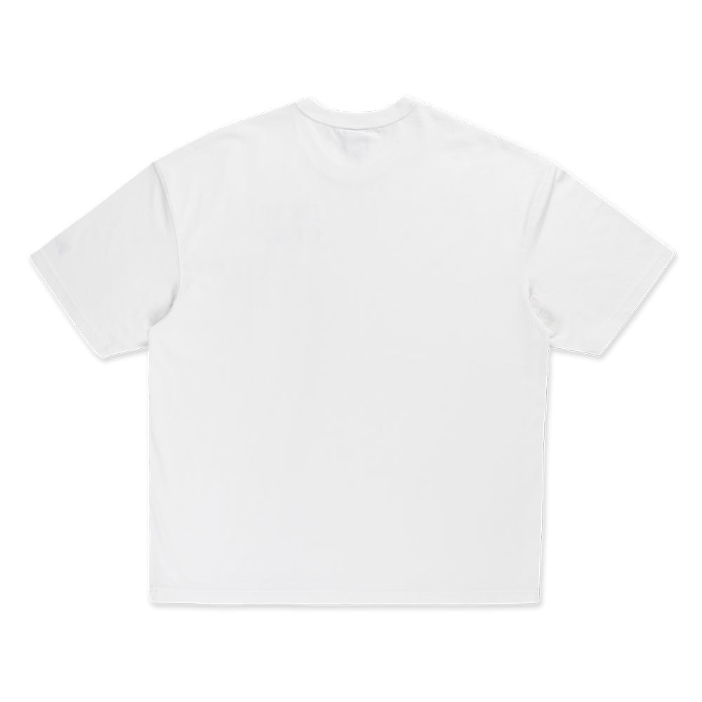 New Era Wordmark 90s Vibe White Oversized Short Sleeve T-Shirt