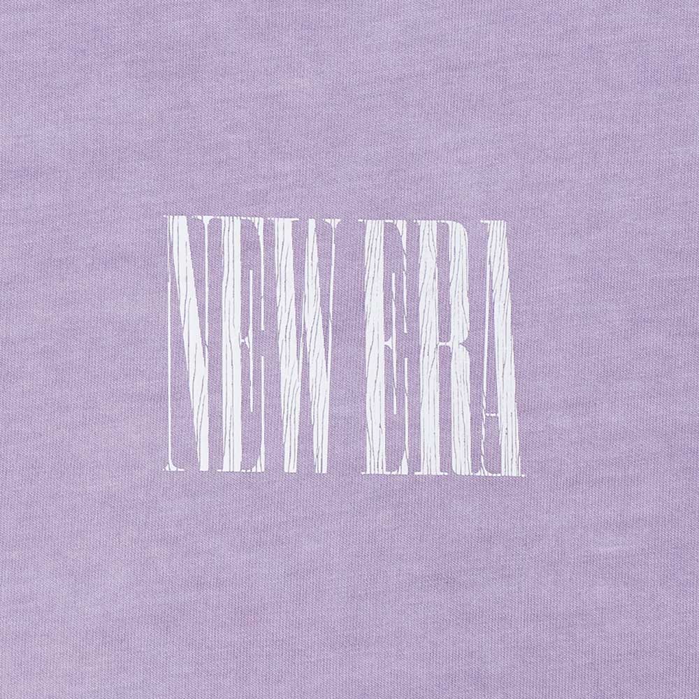 New Era 1920 Wordmark 90s Vibe Soft Lavender Oversized Short Sleeve T-Shirt