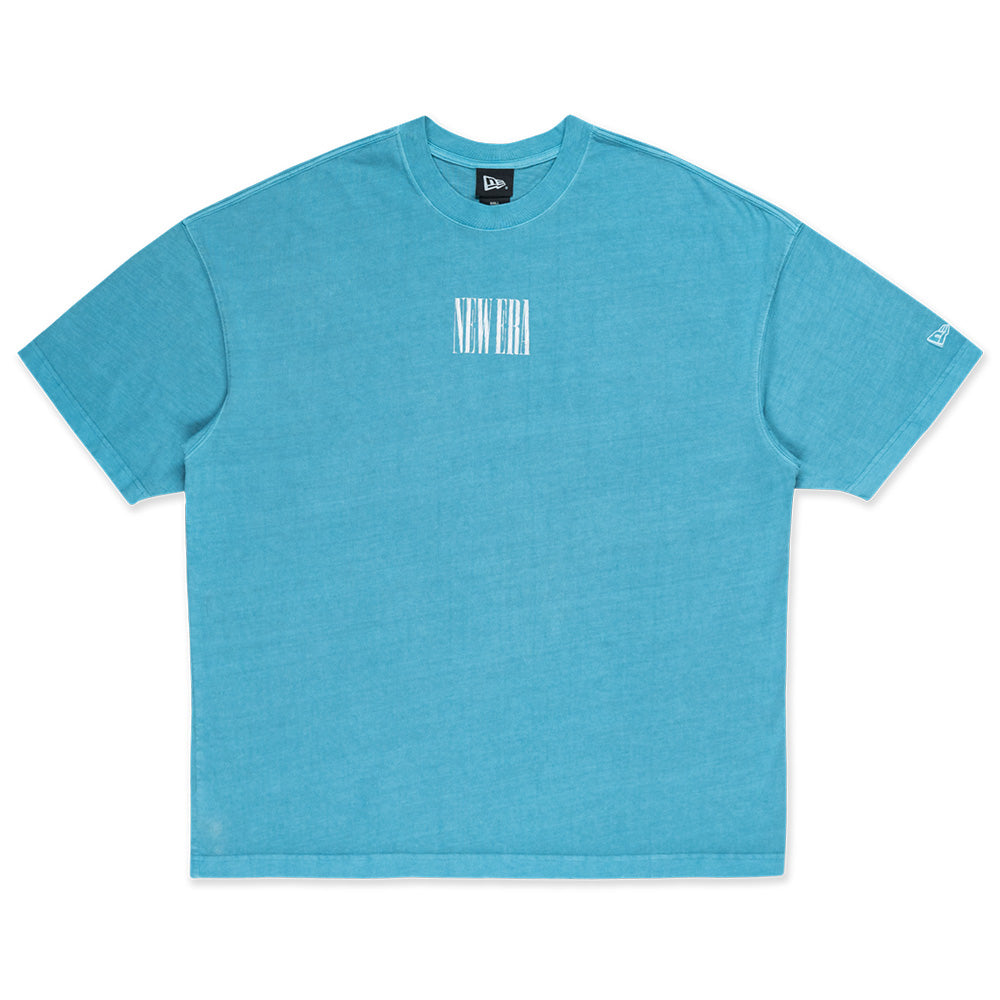 New Era 1920 Wordmark 90s Vibe Blue Foam Oversized Short Sleeve T-Shirt