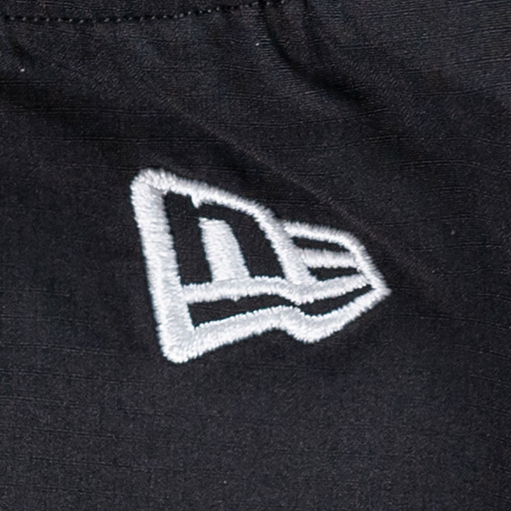 New Era USA Wordmark Trail Runner Black Layered Active Shorts