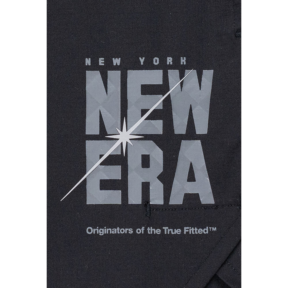 New Era USA Wordmark Trail Runner Black Layered Active Shorts