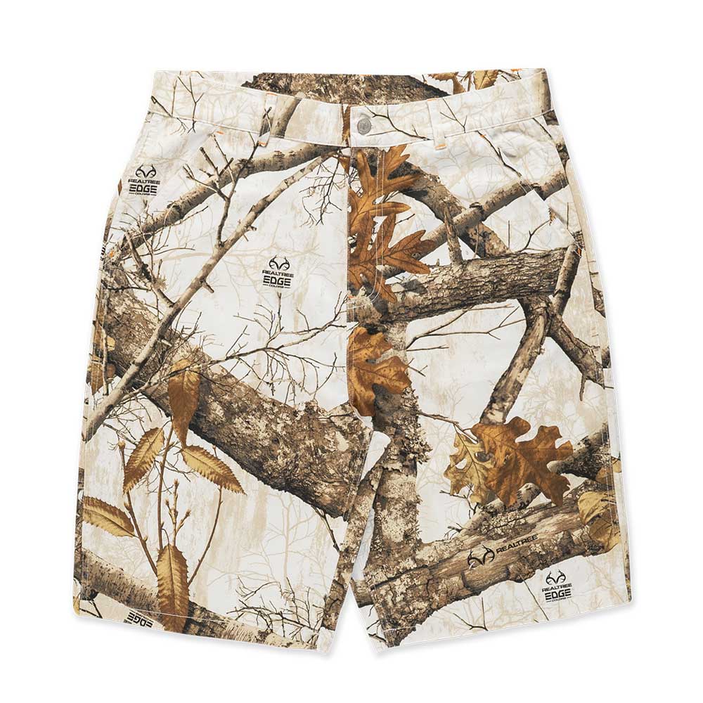 New Era Earthy Skin Real Tree Snow Knee Length Shorts
