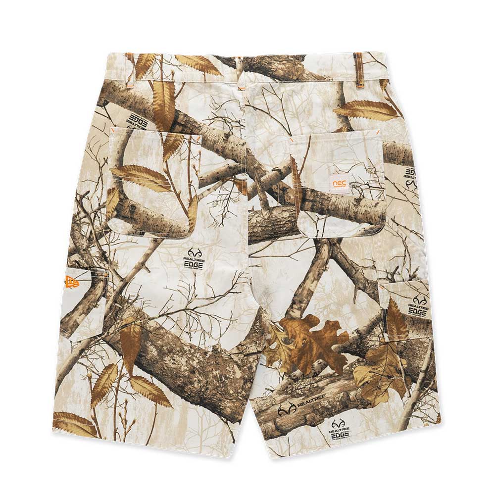 New Era Earthy Skin Real Tree Snow Knee Length Shorts