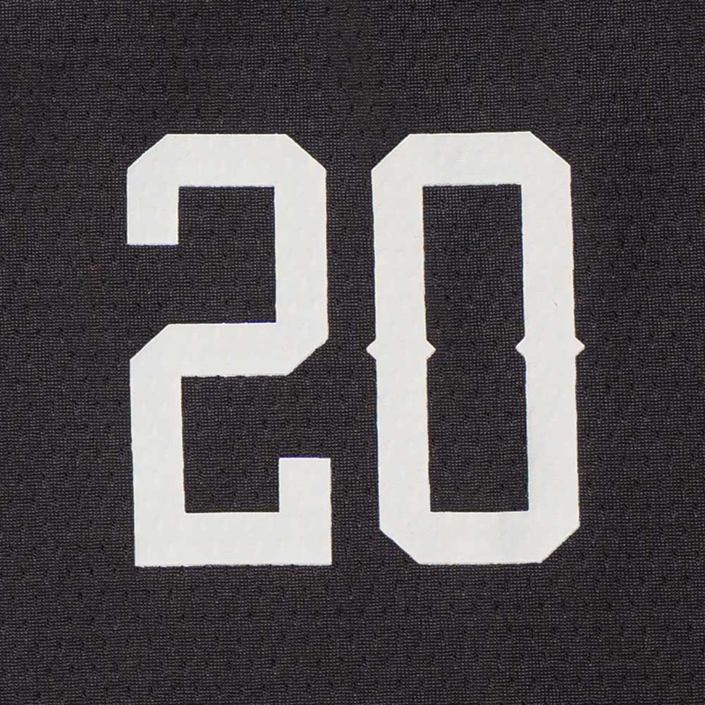 New Era Wordmark Street Graphic Graphite Baseball Jersey