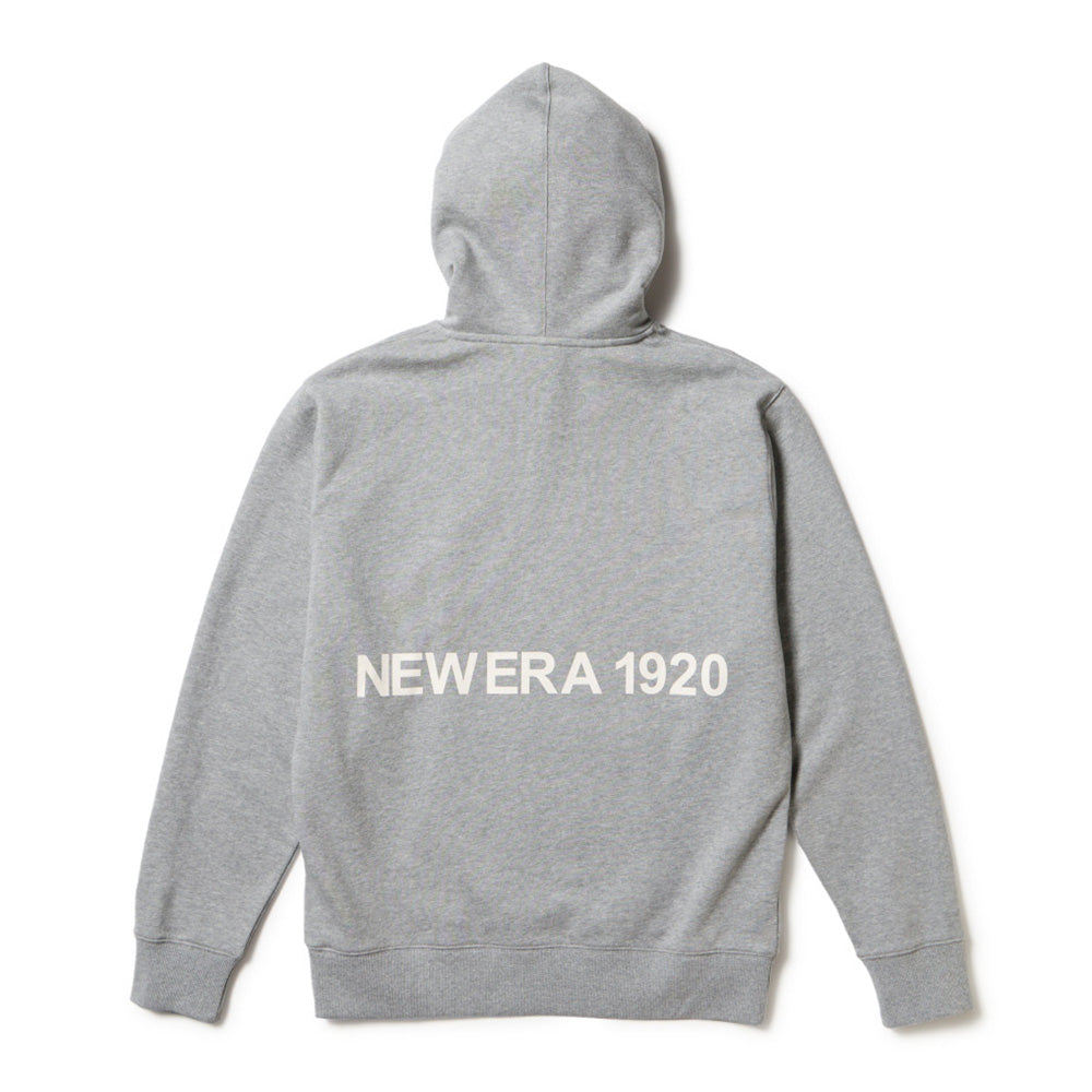 New Era 1920 Wordmark Heather Grey Sweat Pullover Hoodie