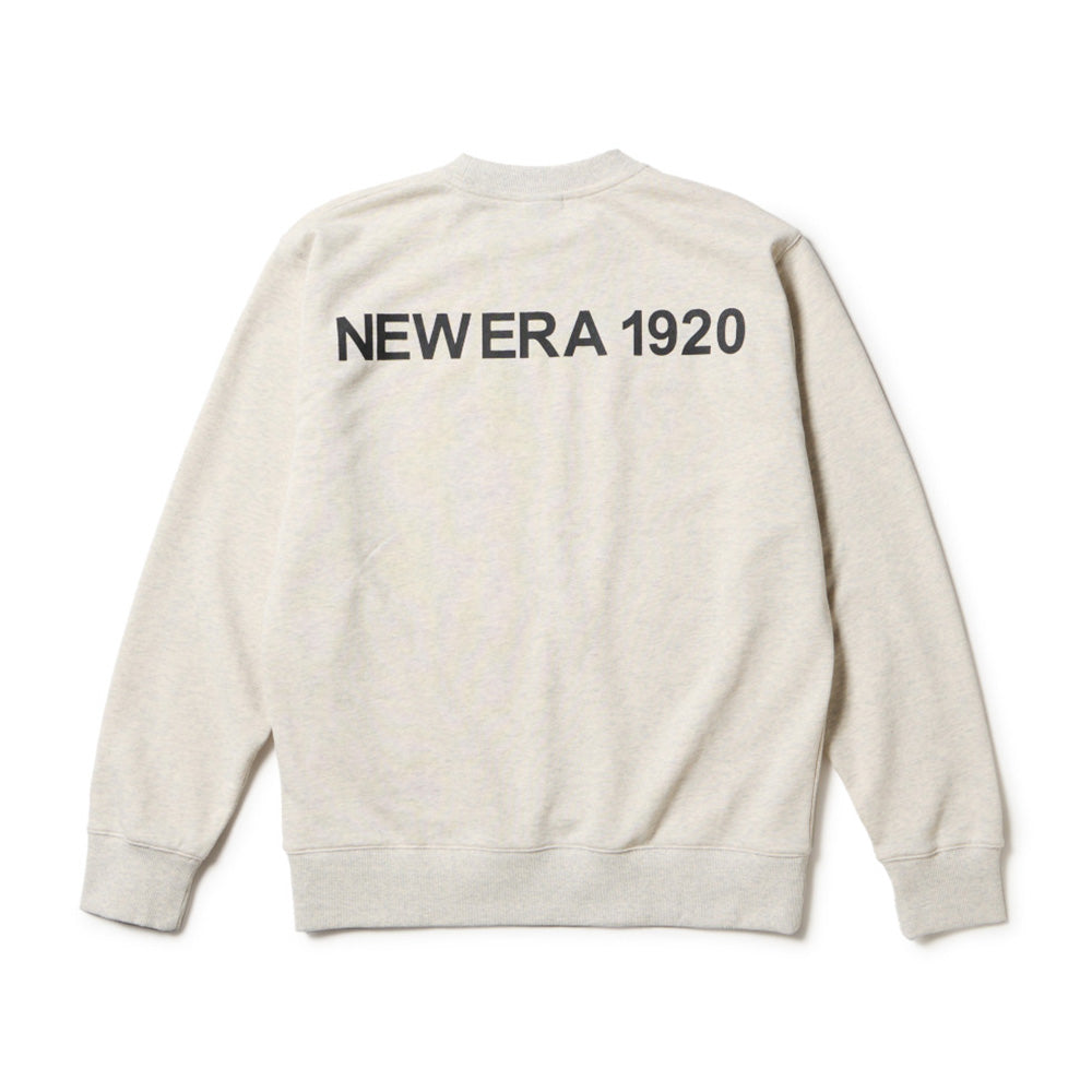 New Era 1920 Wordmark Oatmilk Crew Neck Sweatshirt
