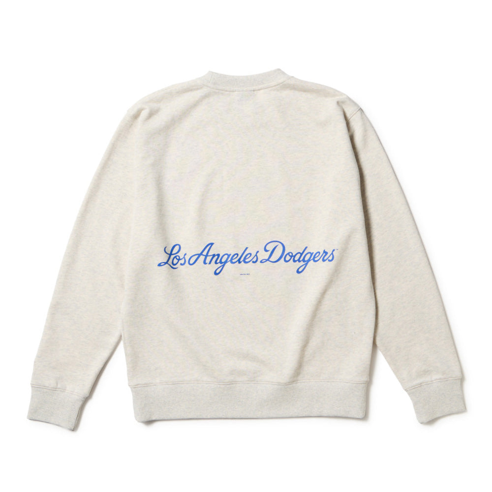 New Era Los Angeles Dodgers Oatmilk Crew Neck Sweatshirt