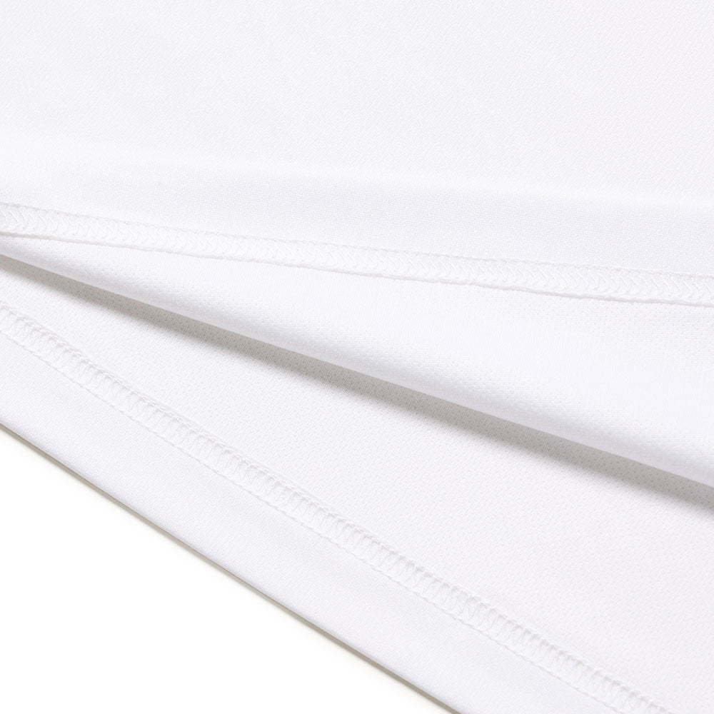 New Era Wordmark College Logo White Long Sleeve T-Shirt