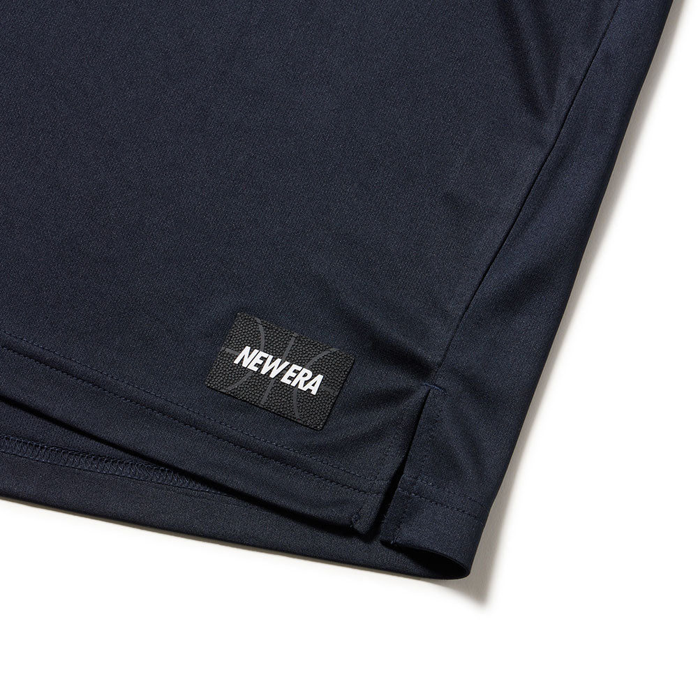 New Era Wordmark College Logo Navy Long Sleeve T-Shirt