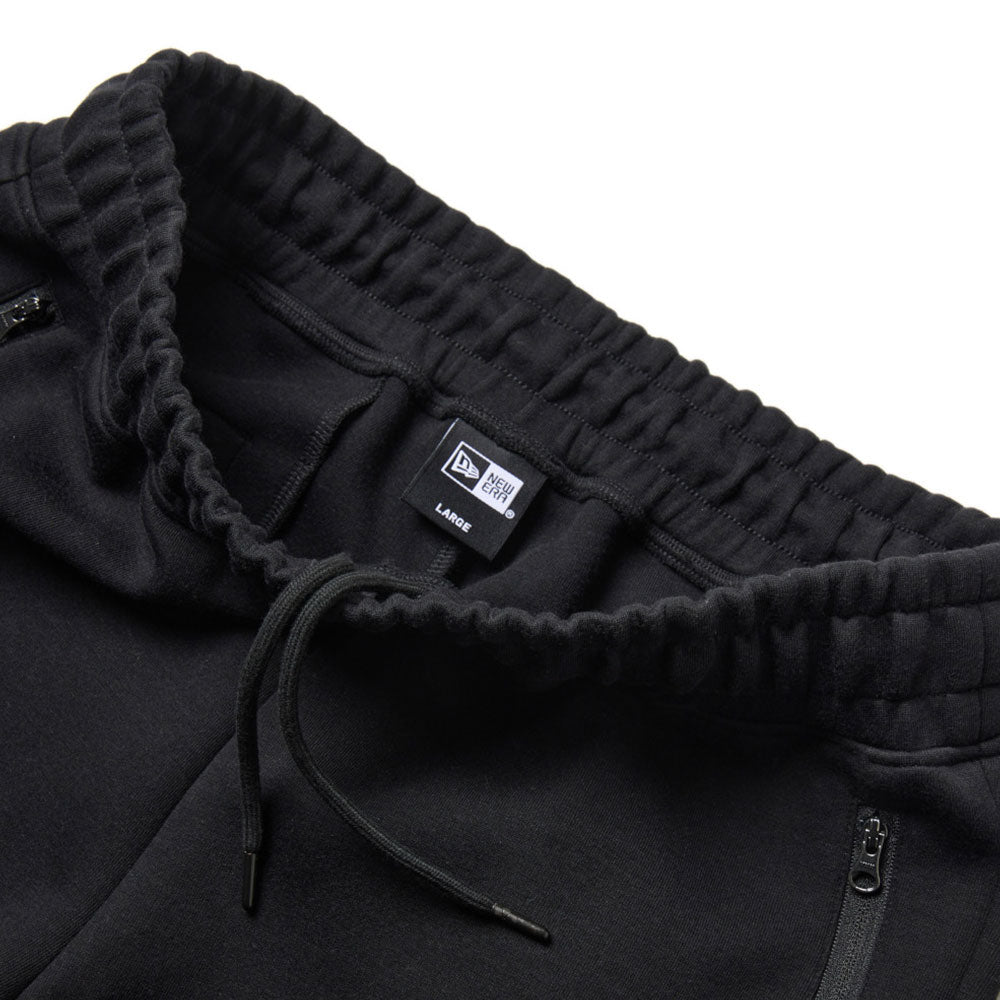 New Era Wordmark Black Tech Sweatpants