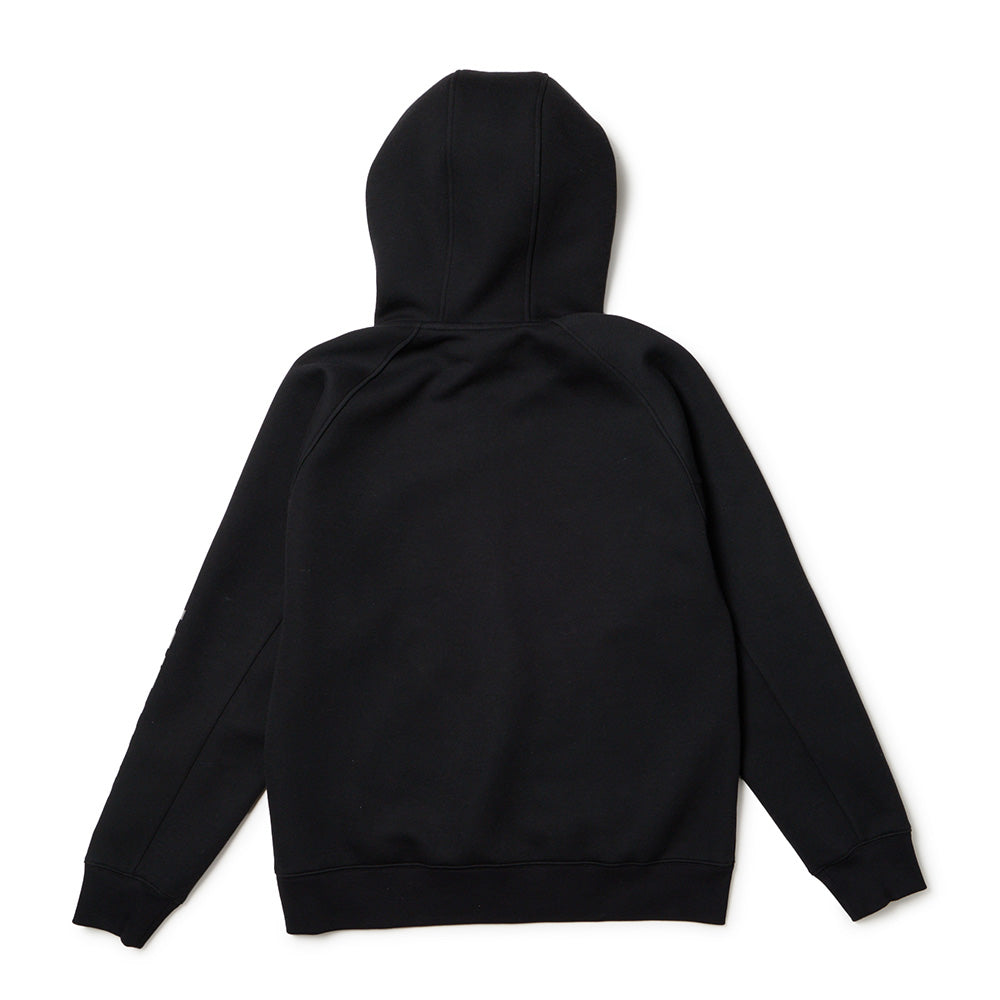 New Era 1920 Wordmark Black Tech Zip Front Hoodie