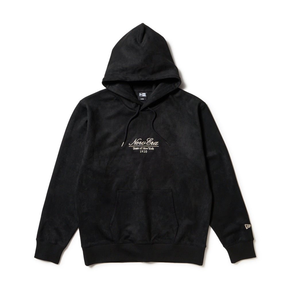New Era Poly Suede Black Hoodie