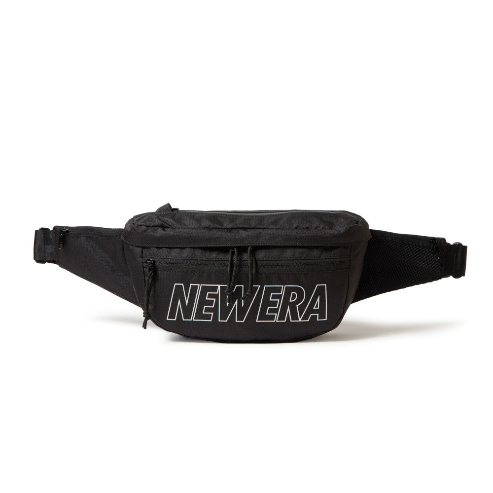 New Era Wordmark Logo Black Explorer Waist Bag