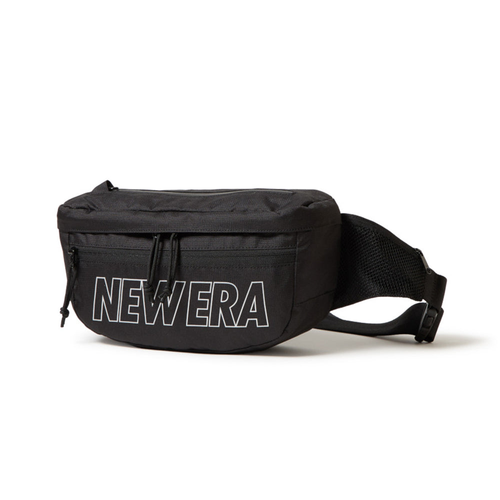 New Era Wordmark Logo Black Explorer Waist Bag