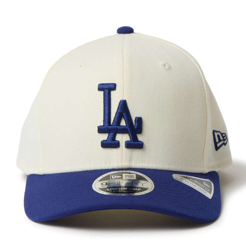 New Era Los Angeles Dodgers White 9FIFTY Stretch Snapback Cap
