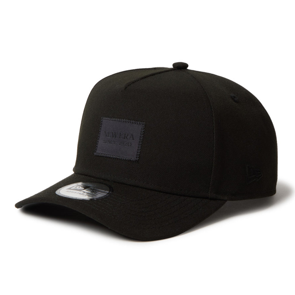 New Era Logo Black Woven Patch 9FORTY Adjustable Cap