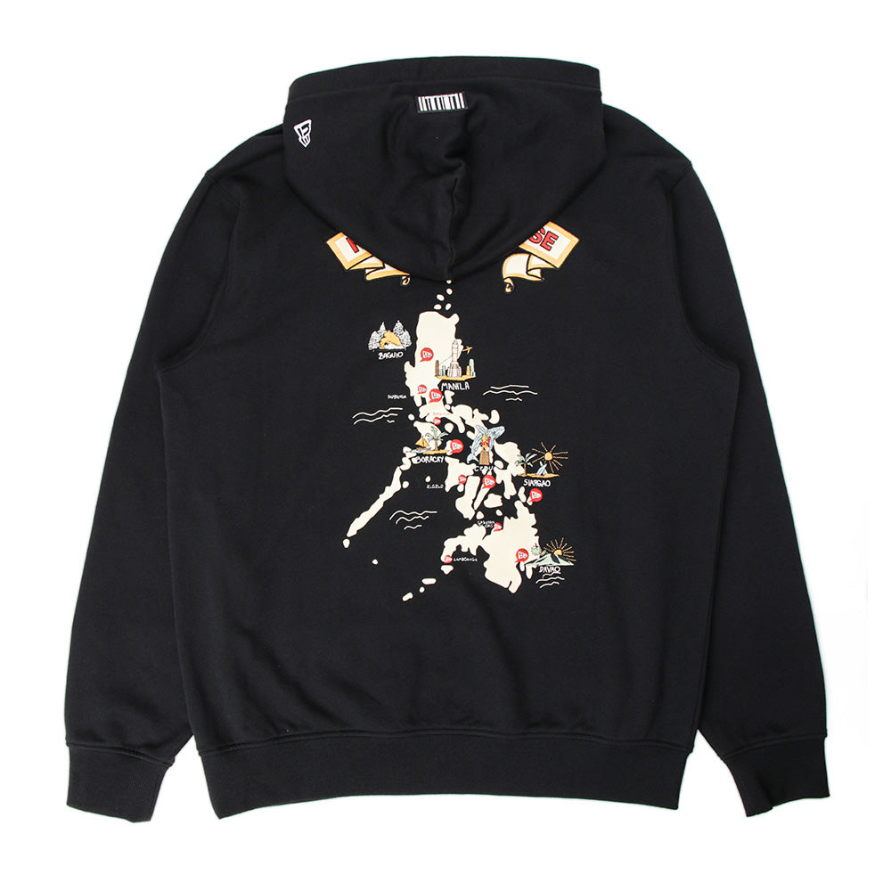 New Era x Philippines 10th Year Anniversary Barcode Black Hoodie (LIMITED AND PH EXCLUSIVE)