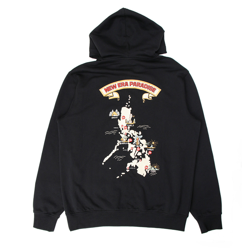 New Era x Philippines 10th Year Anniversary Barcode Black Hoodie (LIMITED AND PH EXCLUSIVE)