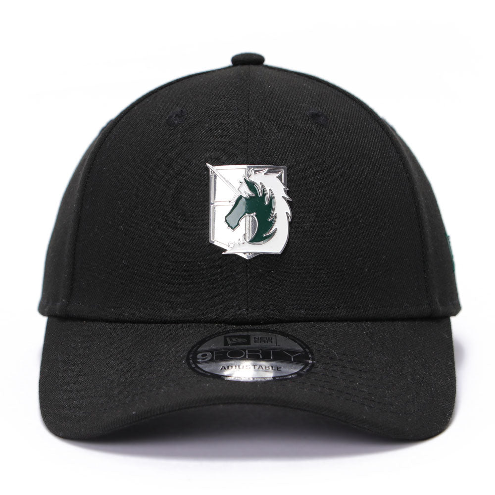 New Era x Attack on Titan Military Police Black 9FORTY Adjustable Cap (PH Exclusive)