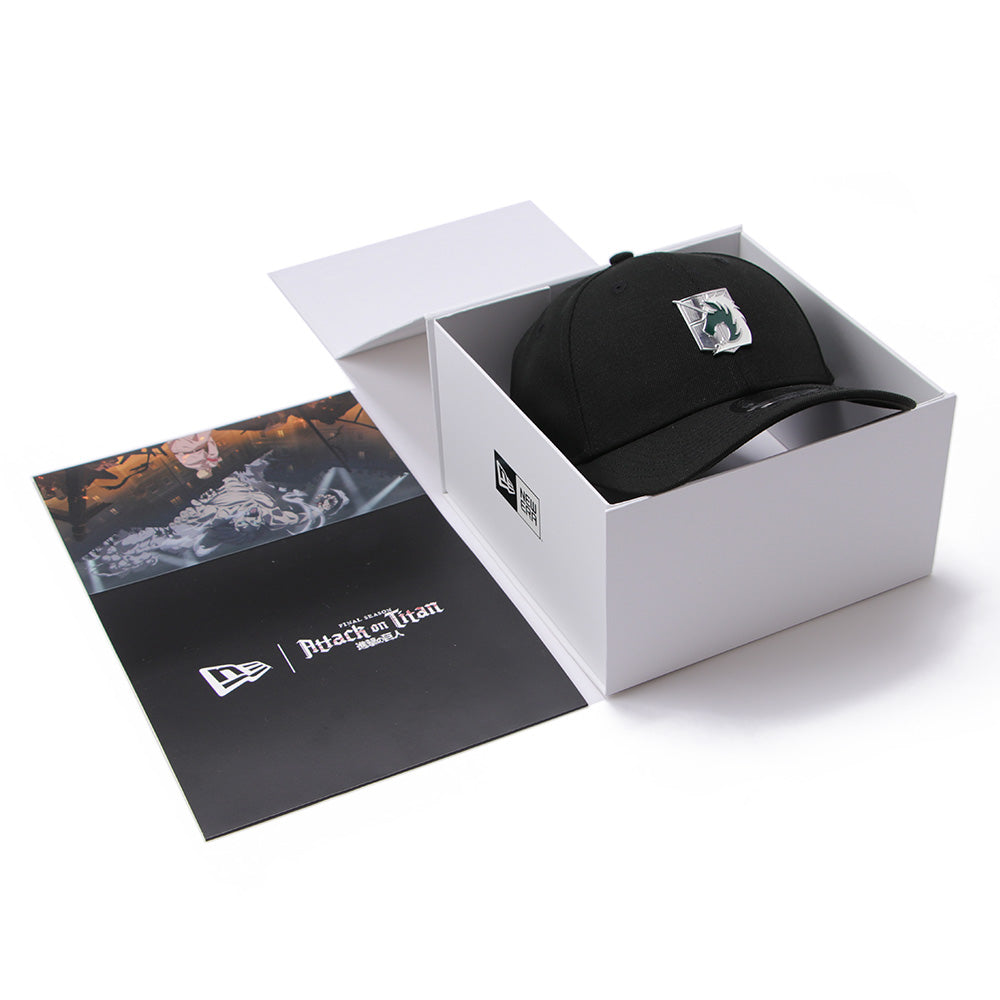 New Era x Attack on Titan Military Police Black 9FORTY Adjustable Cap (PH Exclusive)