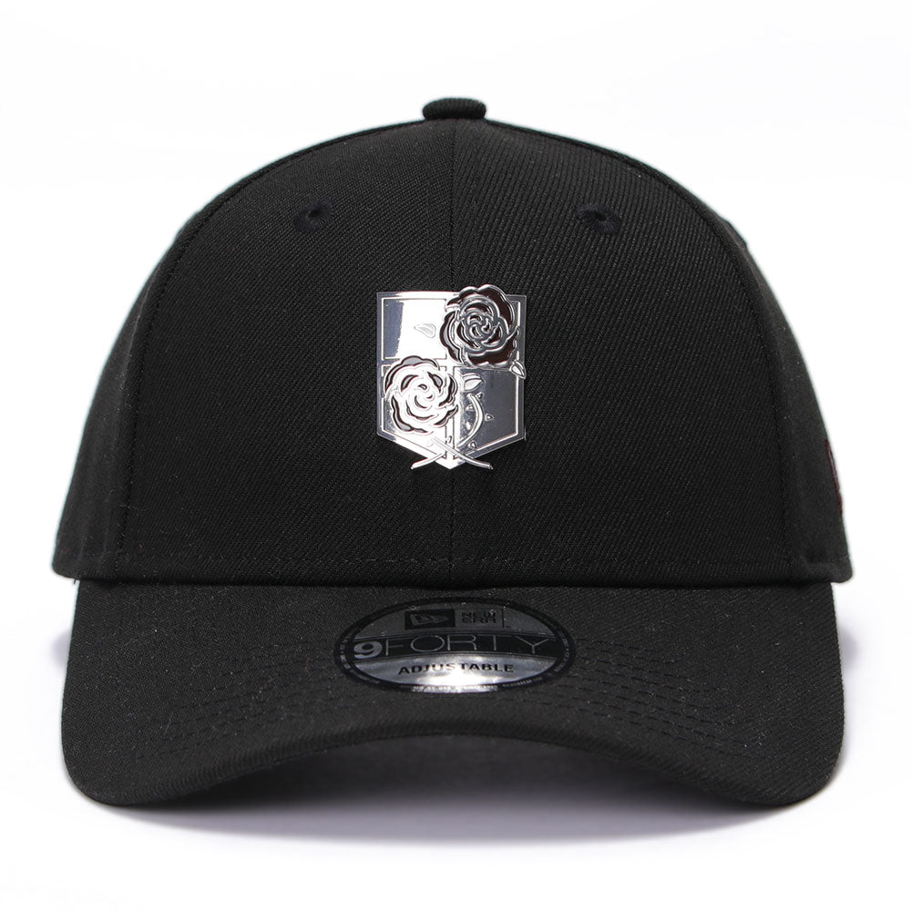 New Era x Attack on Titan Garrison Black 9FORTY Adjustable Cap (PH Exclusive)