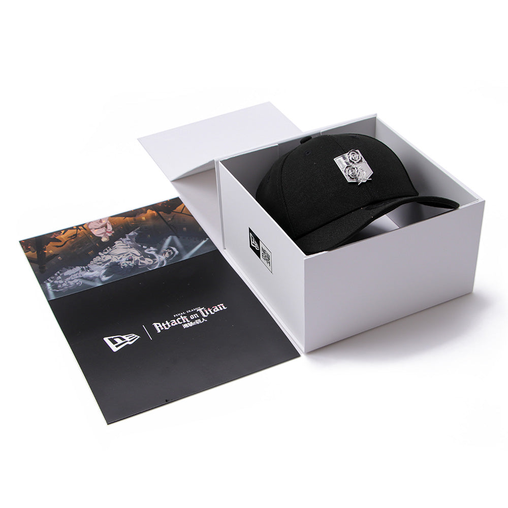 New Era x Attack on Titan Garrison Black 9FORTY Adjustable Cap (PH Exclusive)