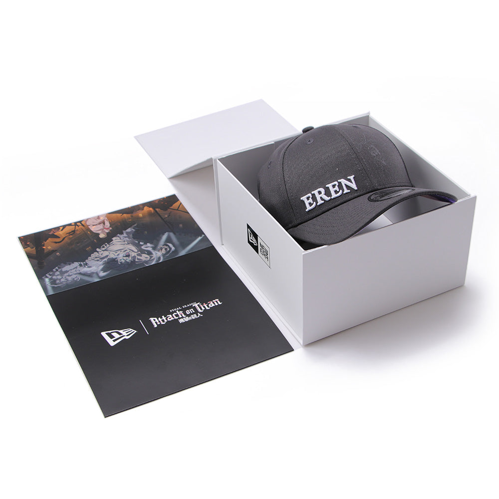 New Era x Attack on Titan Eren Yeager Graphite 9FORTY Adjustable Cap (PH Exclusive)