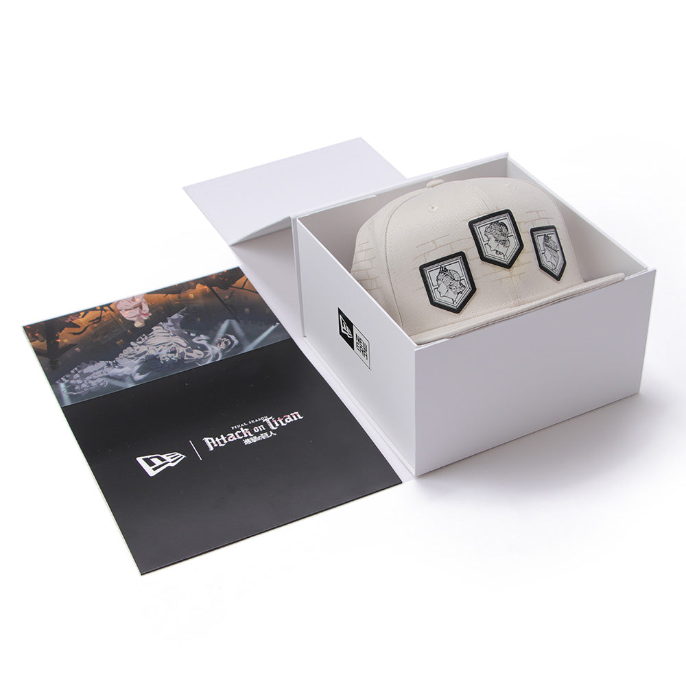 New Era x Attack on Titan Wall 59FIFTY Fitted Cap (PH Exclusive)
