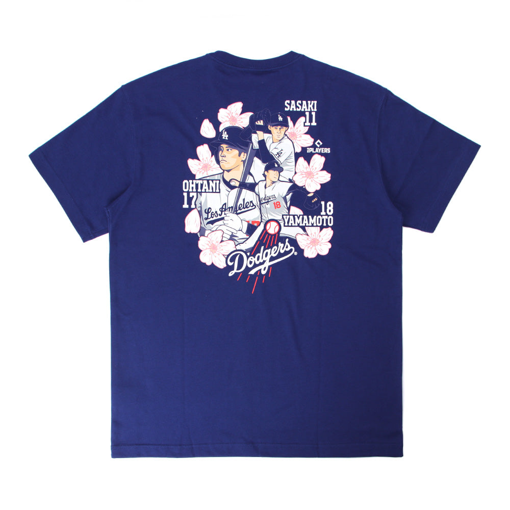 New Era Los Angeles Dodgers Special Pack Players Dark Royal COOLERA Short Sleeve T-Shirt