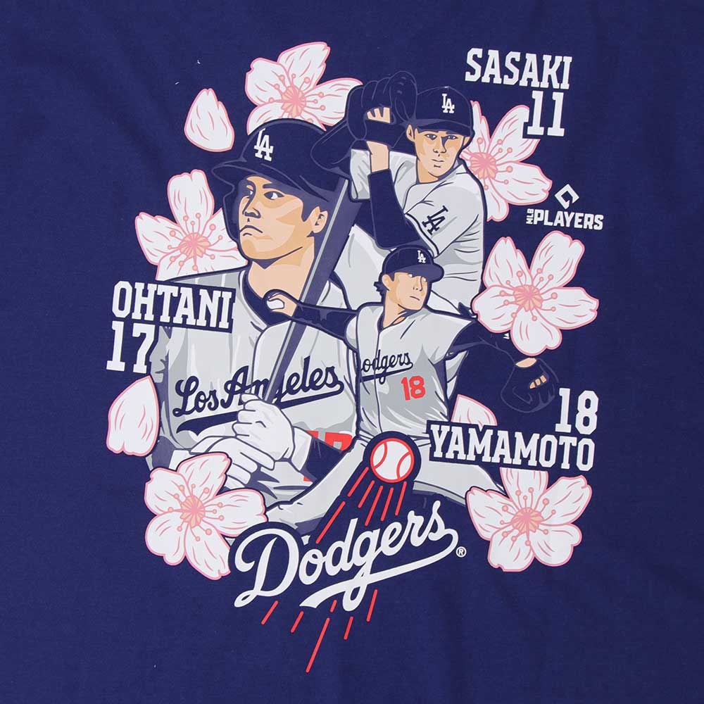 New Era Los Angeles Dodgers Special Pack Players Dark Royal COOLERA Short Sleeve T-Shirt