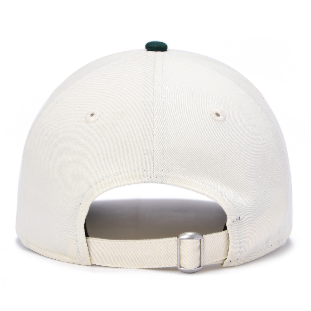 New Era New York Yankees Seasonal Core Chrome White Dark Green 9FORTY A-Frame Adjustable Cap (PH Exclusive)