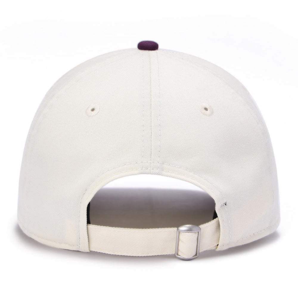 New Era Los Angeles Dodgers Seasonal Core Chrome White Purple 9FORTY A-Frame Adjustable Cap (PH Exclusive)