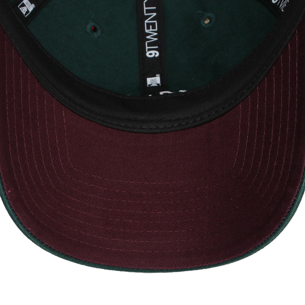 New Era Script Seasonal Core Dark Green 9TWENTY Adjustable Cap (PH EXCLUSIVE)