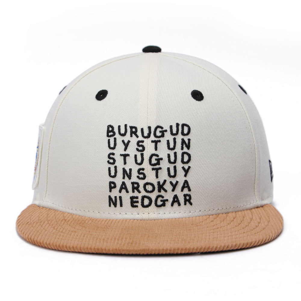 New Era x Parokya ni Edgar (ONLINE EXCLUSIVE) BURUGUDUYSTUNSTUGUDUNSTUY PAROKYA NI EDGAR Chrome White 59FIFTY Fitted Cap