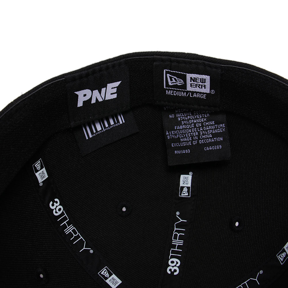 New Era x Parokya ni Edgar PNE Wordmark Black 39THIRTY Stretch Adjustable Cap