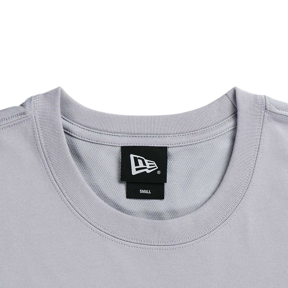 New Era Los Angeles Dodgers Patchwork Graphic Dolphine Grey Oversized Short Sleeve T-Shirt
