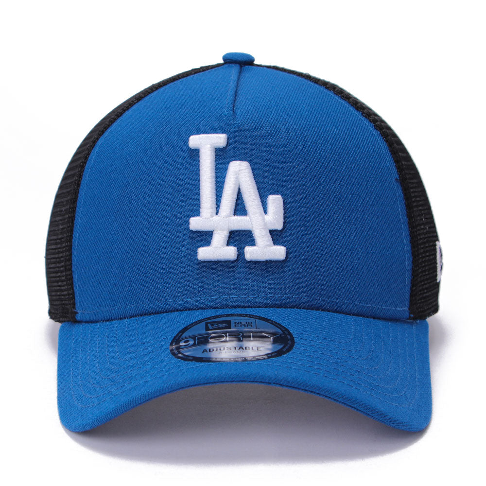 New Era Los Angeles Dodgers Seasonal Core Sea Blue 9FORTY A-Frame Trucker Snapback Cap (PH EXCLUSIVE)