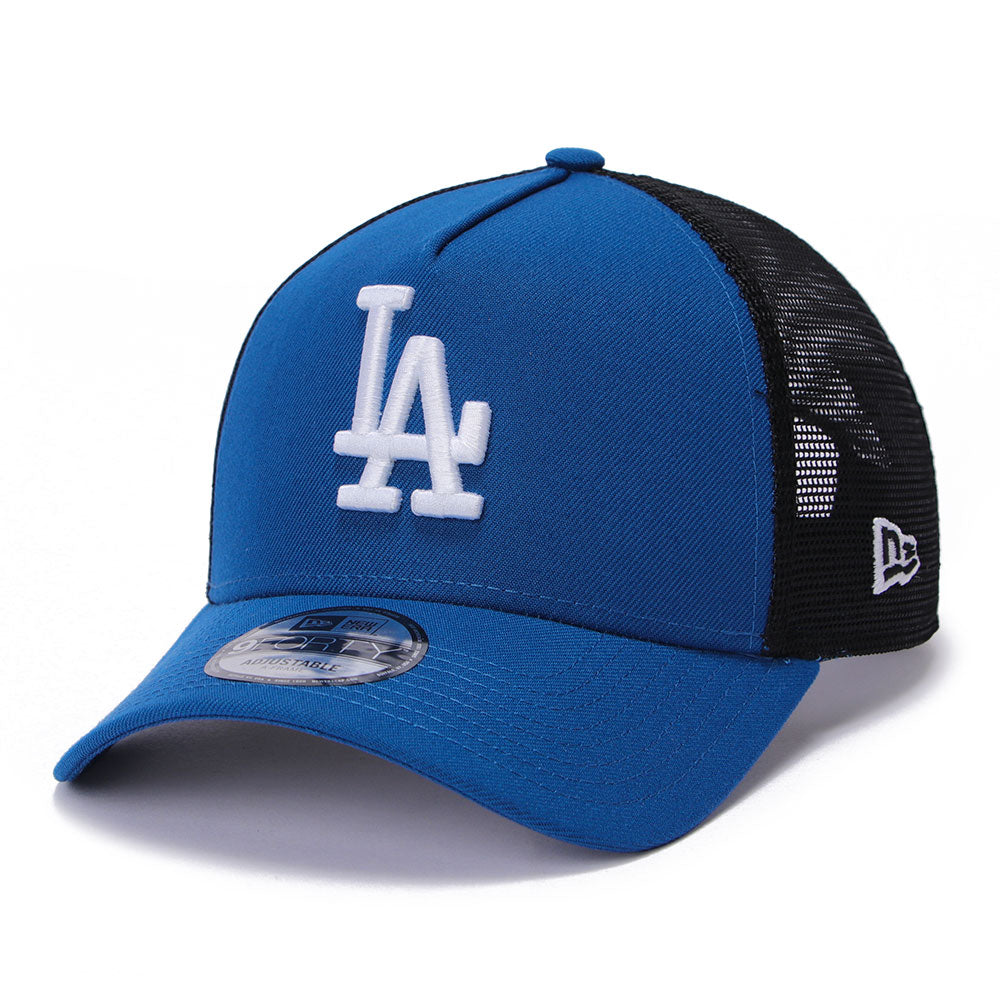 New Era Los Angeles Dodgers Seasonal Core Sea Blue 9FORTY A-Frame Trucker Snapback Cap (PH EXCLUSIVE)