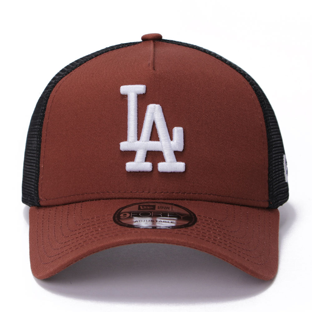 New Era Los Angeles Dodgers Seasonal Core Choco 9FORTY A-Frame Trucker Snapback Cap (PH EXCLUSIVE)