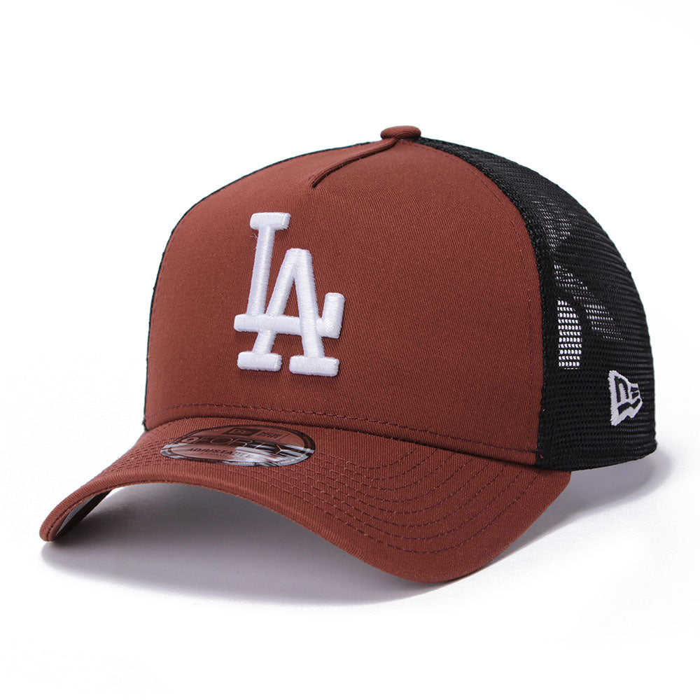 New Era Los Angeles Dodgers Seasonal Core Choco 9FORTY A-Frame Trucker Snapback Cap (PH EXCLUSIVE)