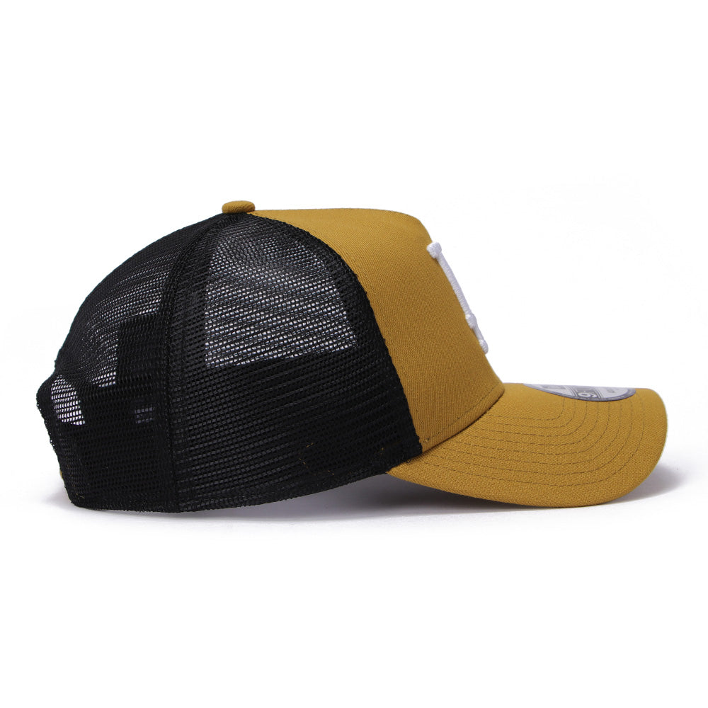 New Era Los Angeles Dodgers Seasonal Core Bronze 9FORTY A-Frame Trucker Snapback Cap (PH EXCLUSIVE)