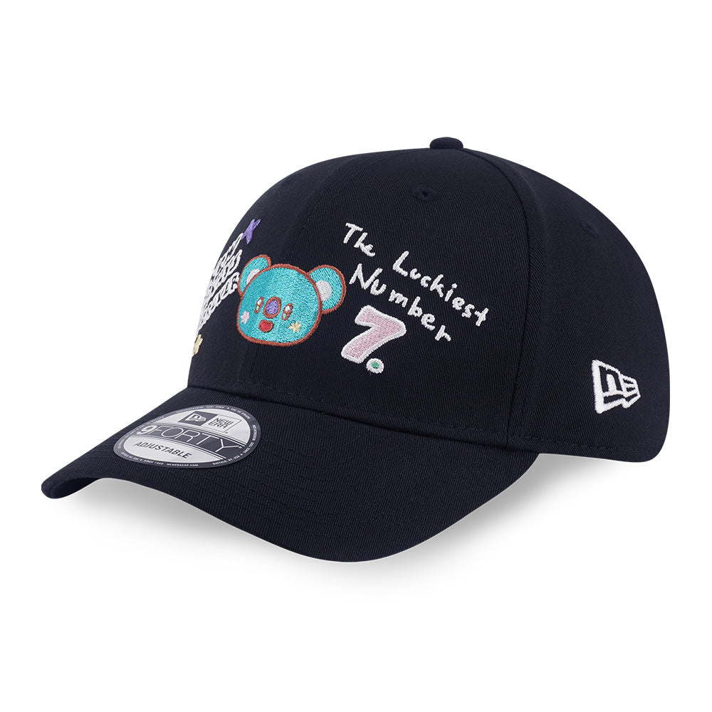 New Era x BT21 The Journey Koya Black 9FORTY Adjustable Cap