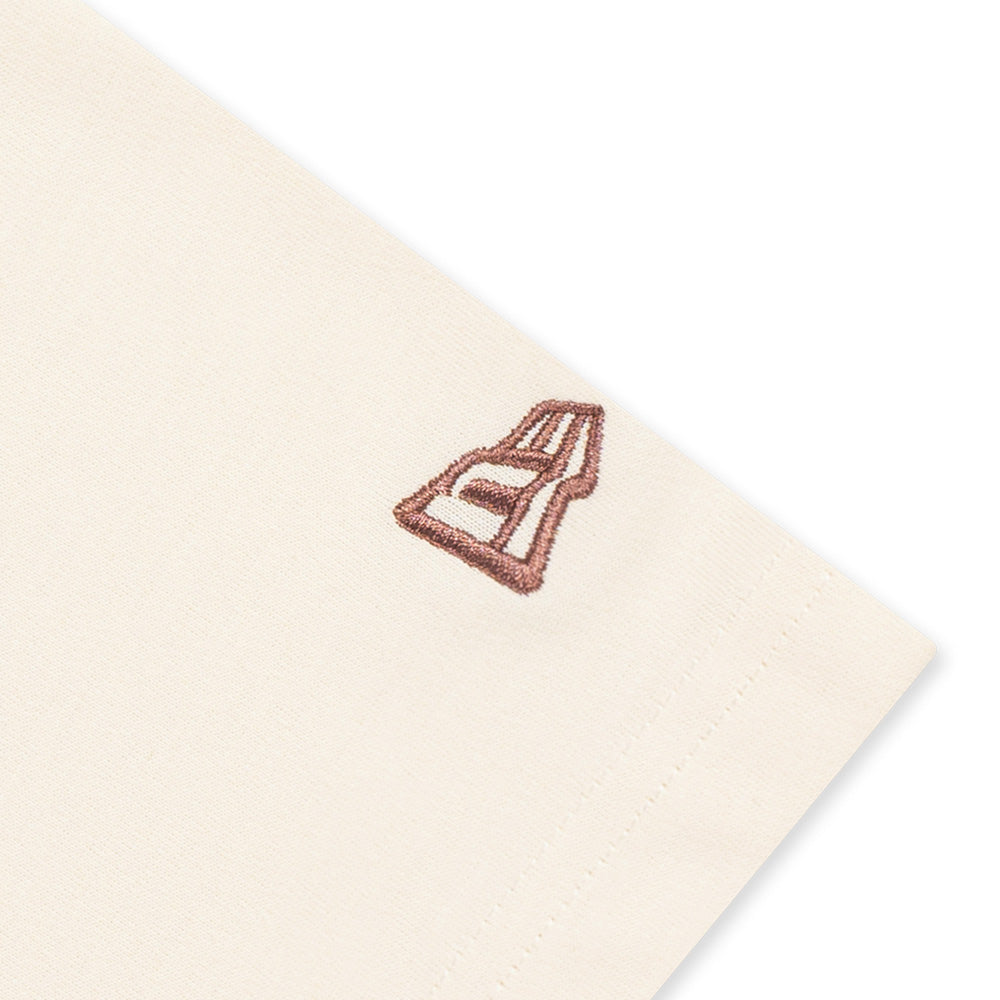 New Era x BT21 The Journey Chrome White Women Crop Top COOLERA Short Sleeve T-Shirt