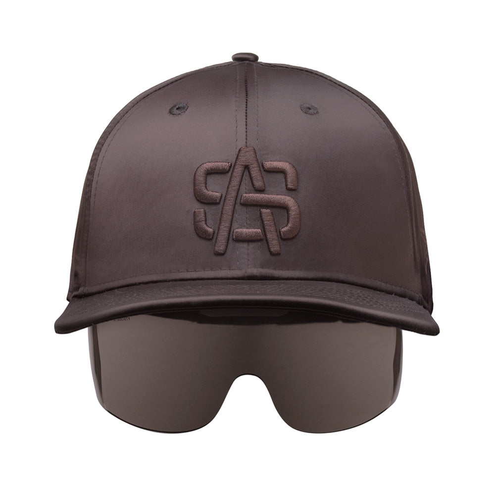 New Era x A. Society Brown Box Set (9FIFTY Low Profile, Magnetic Sunglasses and Necklace)