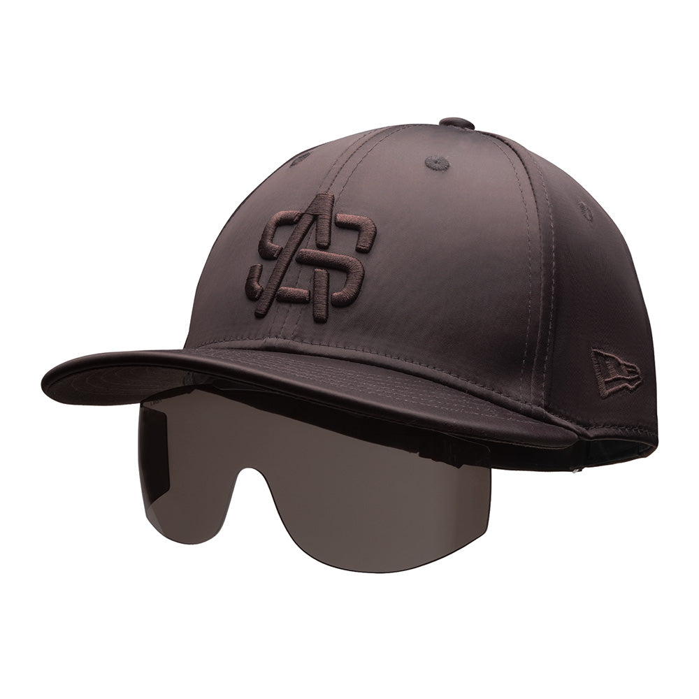 New Era x A. Society Brown Box Set (9FIFTY Low Profile, Magnetic Sunglasses and Necklace)