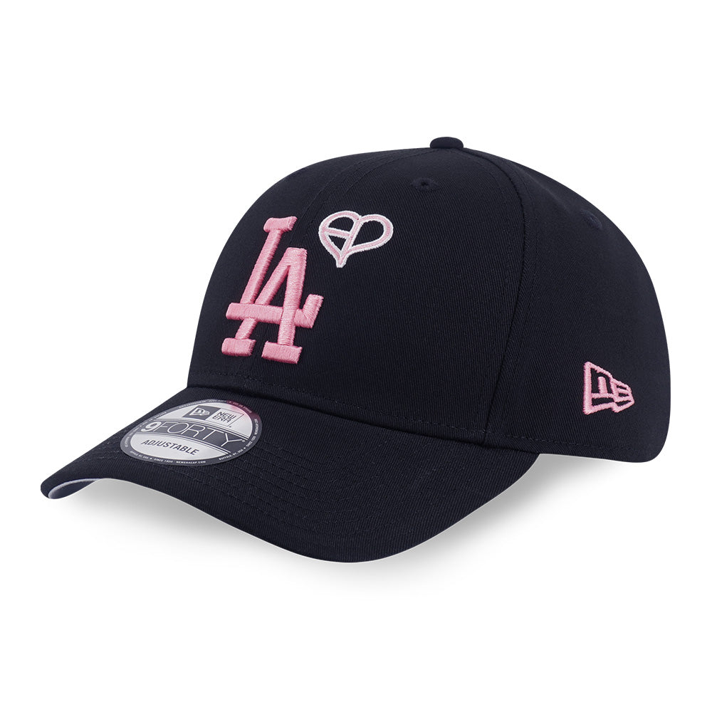 New Era x BLACKPINK Los Angeles Dodgers Black 9FORTY Adjustable Cap (PRE-BOOK ONLINE EXCLUSIVE)