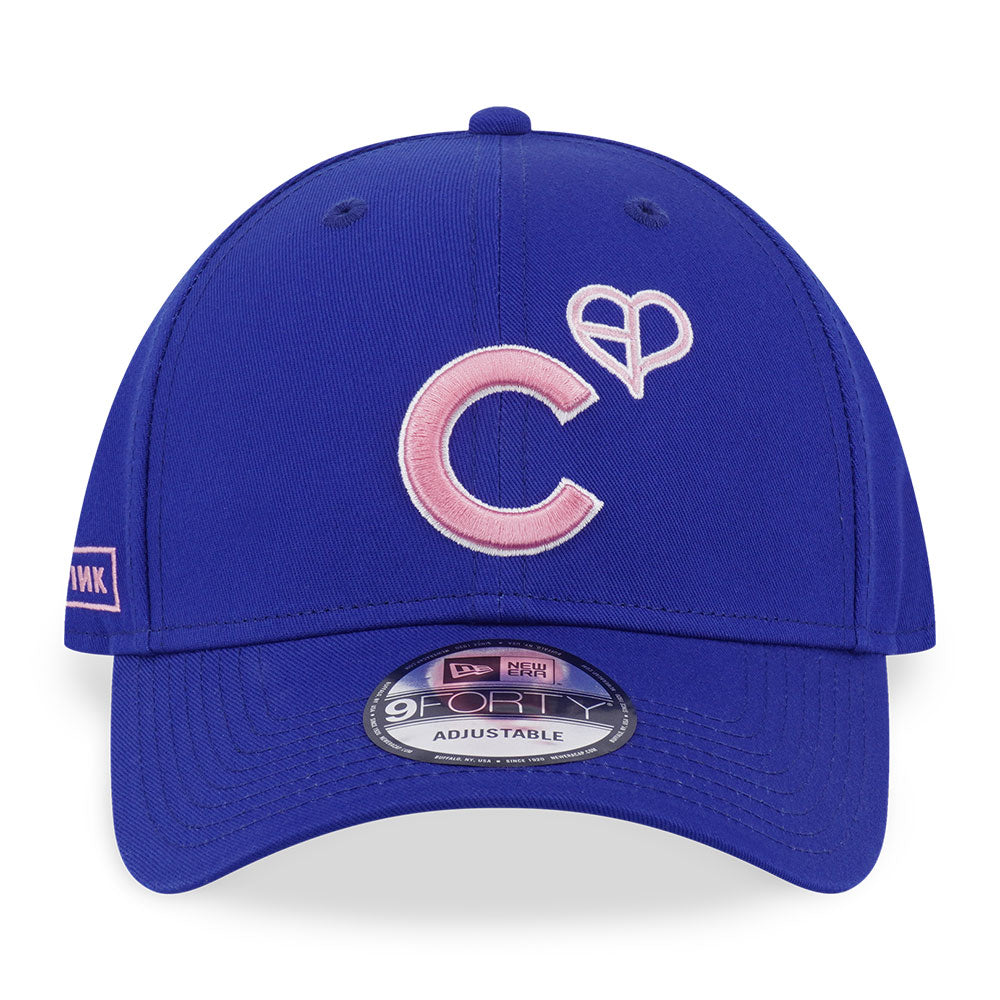 New Era x BLACKPINK Chicago Cubs Royal Blue 9FORTY Adjustable Cap (PRE-BOOK ONLINE EXCLUSIVE)